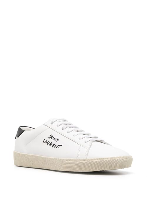 Court SL/06 embroidered sneakers SAINT LAURENT | 610685AABEE9061